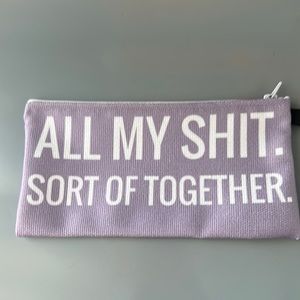 Makeup bag never used